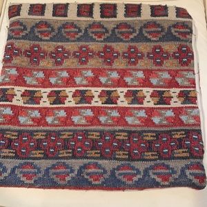 Pottery Barn Kilim Pillow Cover 18” x 18”